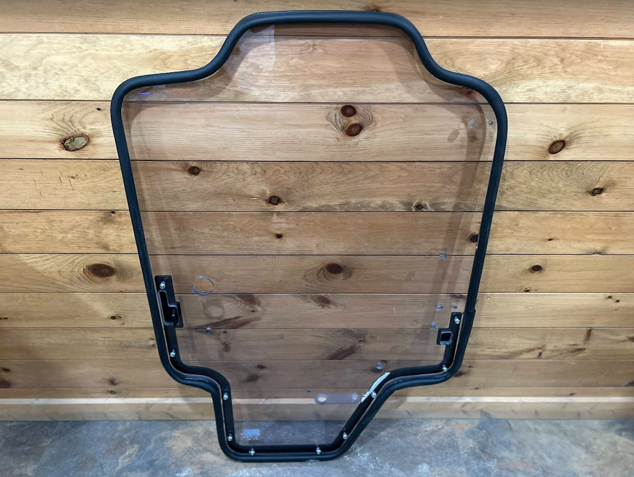 New Holland L&C Series Windshield w/ Half Frame & Kick Window - TPC