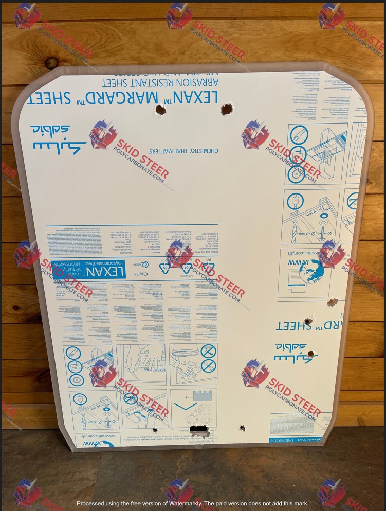 Kubota SVL Windshield Replacement